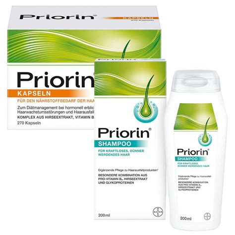 Priorin Haarpflege Set Bei Hormonell Erblich Bedingtem Haarausfall