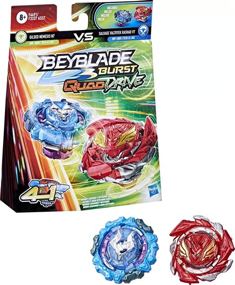 Valtryek Salvage V7 Beyblade Burst Quad Drive 4 En 1 Hasbro Mebuscar