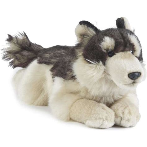 Living Nature Wolf Large Plush/Soft Toy 35cm | Woolworths