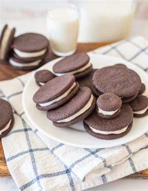 Homemade Oreo Cookies How To Make Oreo Cookies Easy Recipe