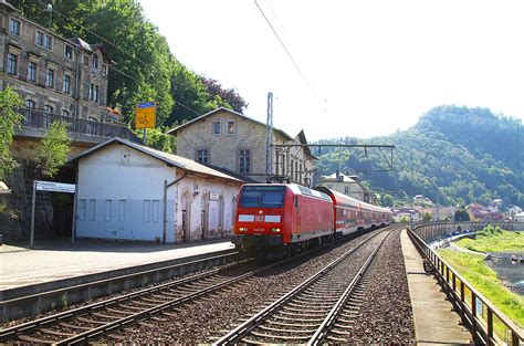 Der Bahnhof K Nigstein In Sachsen Larsbrueggemann De