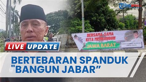 Lengser Dari Jabatan Ketum PSSI Spanduk Iwan Bule Bertuliskan Bangun