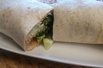 Wraps Mit Lachs Und Zitronen Quark Dip Von Pfeif Chefkoch De