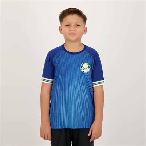 Palmeiras Goalkeeper Youth Blue Shirt Futfanatics