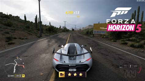 Forza Horizon 5 Oceano Azul Speed Trap 3 Stars Youtube