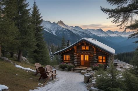 Images de Chalet Bois Montagne Téléchargement gratuit sur Freepik