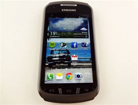 Samsung Galaxy Xcover Gt S Test Kom Rkomanii System I