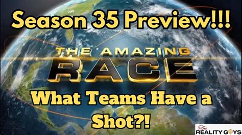 The Amazing Race 35 Full Season Preview New Rules More Teams