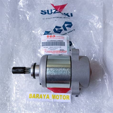 Jual Dinamo Starter Suzuki Spin Skydrive Skywave Ori Lokal