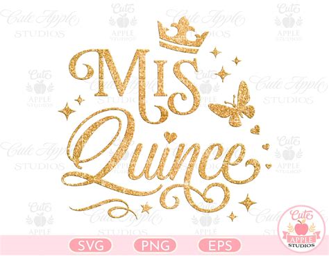 Mis Quince Svg Mis Quince Anos Svg Mis Quince Shirt Etsy