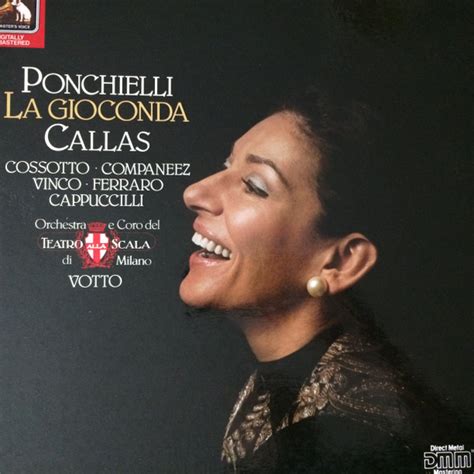 La Gioconda By Amilcare Ponchielli Maria Callas Fiorenza Cossotto