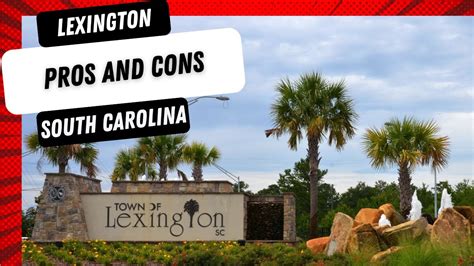 Pros And Cons Of Lexington South Carolina Moving To South Carolina