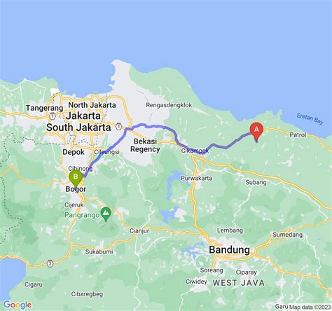 Panduan Mudah Jarak Dan Waktu Tempuh Dari Kab Subang Ke Kota Bogor