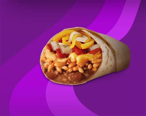 1/2-Pound Cheesy Bean & Rice Burrito | Taco Bell Wiki | FANDOM powered ...