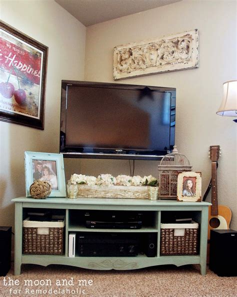 Turn An Entertainment Center Into A TV Console Table In 2020 Diy