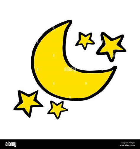 Luna Creciente Y Estrella Clipart