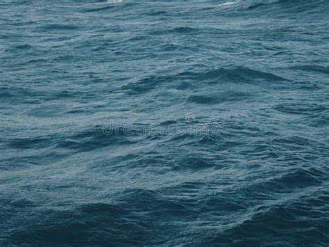 Close-up of Dark Waves of Deep Blue Sea Stock Photo - Image of cool ...