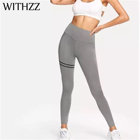 Withzz Quick Drying Sweat Absorbent Leggings Women Leggins Elbows For Fitness Legins Push Up