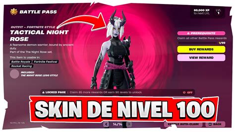 ¿el Mejor Pase De Fortnite La Skin De Nivel 100 Es Épica Mi Reacción