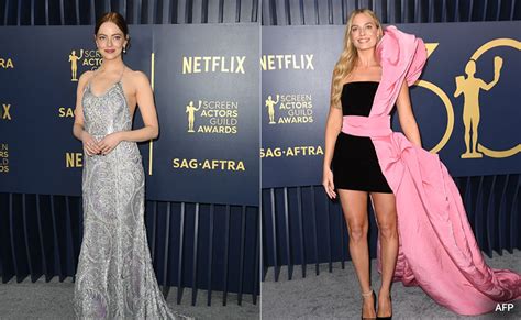 From Margot Robbie To Emma Stone And Anne Hathaway Best Dressed On