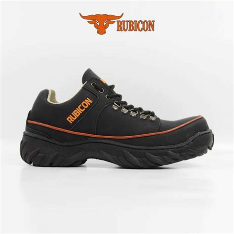 Jual Big Promo Sepatu Safety Pria Ujung Besi Pria Rubicon Safety