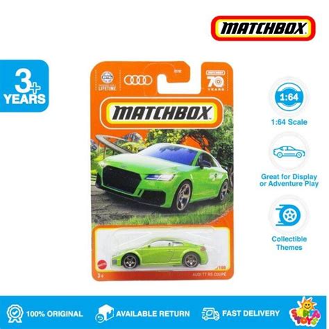 Matchbox 70th Audi Tt Rs Coupe Green Lazada Indonesia