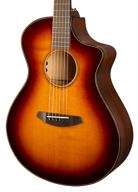 Breedlove Oregon Concert Ce Acoustic Electric Whiskey Burst Reverb