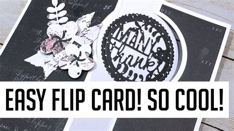 Easy Interactive Flip Card So Cool Youtube