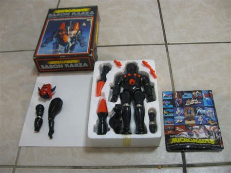 Vintage Mego Micronauts Baron Karza In The Original Box Very