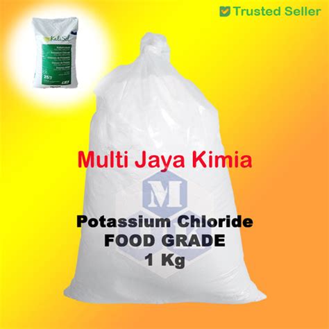 Jual Potassium Chloride Kcl Kalium Klorida Food Grade 1kg Kota Tangerang Selatan Multi