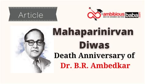 Mahaparinirvan Diwas Why Is It Celebrated On 6th December