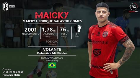 Maicky Volante Defensive Midfielder 2024 YouTube