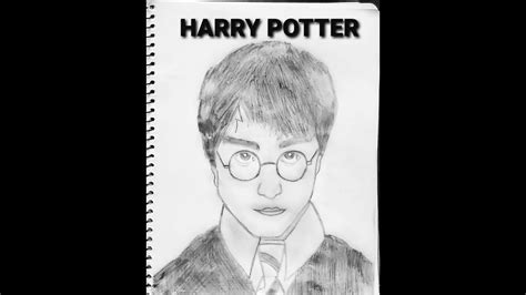 How To Draw Harry Potter Step By Step Youtube