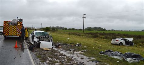 Ruta 205 Dos Muertos Y Dos Mujeres Heridas Tras Violento Choque La