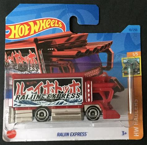 Hot Wheels Raijin Express Crveni