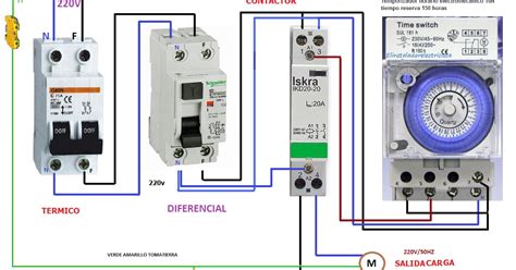 Instalar Temporizador En Cuadro Electrico Materiales De Construcci N