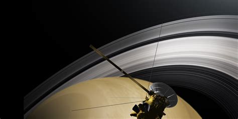 Over The Top Cassini Grand Finale Artist S Concept Nasa Science