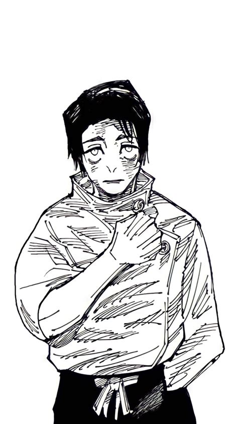 Yuta Okkotsu Fond Decran Dessin Jujutsu Croquis De Personnages