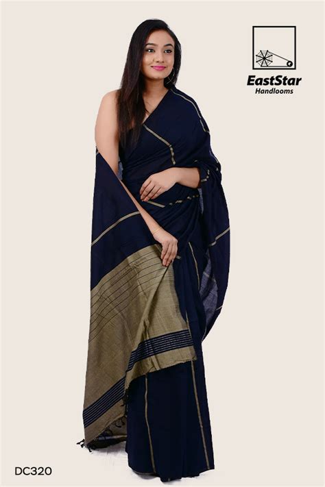 Handloom Cotton Saree Dc320 East Star Handlooms
