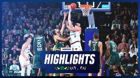 NBL 24 Highlights Adelaide 36ers Vs Tasmania JackJumpers 4 2 24 YouTube