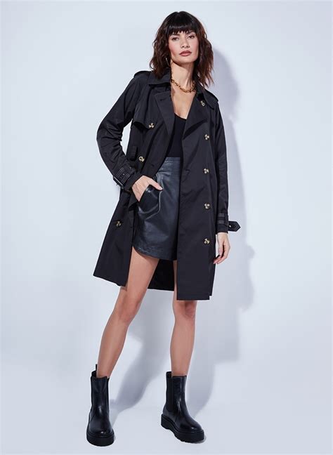 Trench Natalie Le Lis Blanc Feminino 23 21 0051 Trench Natalie Le Lis