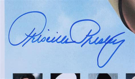 Priscilla Presley Signed The Naked Gun X Movie Poster Photo