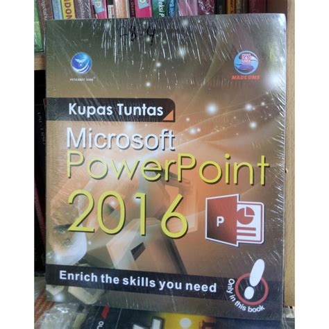 Jual Kupas Tuntas Microsoft PowerPoint 2016 MADCOMS ANDI OFFSET