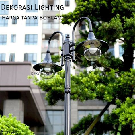 Jual Lampu Taman Outdoor Tinggi Tiang Meter Lampu Hias Lighting Di