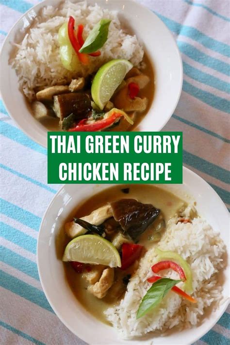 Gaeng Keow Wan Thai Green Curry Chicken Recipe