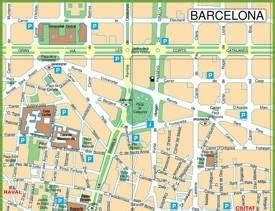 Barcelona Maps | Spain | Maps of Barcelona City