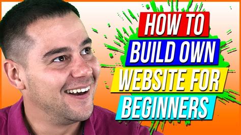 How To Build A Website Tutorial For Beginners YouTube