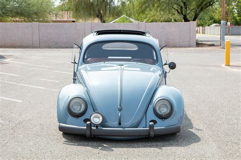 56 Vw Beetle Ragtop Becomes Wicked Lowriding Restomod Ebay Motors Blog