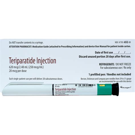 Teriparatide Injection Dosage Rx Info Uses Side Effects