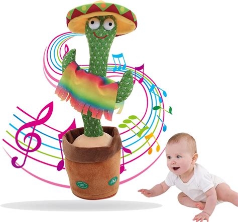 Dancing And Singing Cactus Talking Cactus Toy 120 Songs Singing